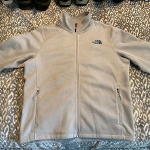 Mens North Face  zip up size Large
